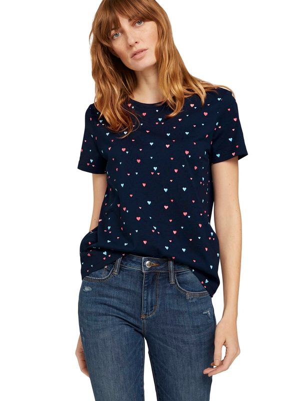 T-shirt with alloverprinted