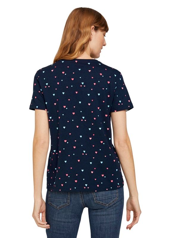 T-shirt with alloverprinted