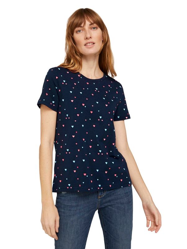 T-shirt with alloverprinted