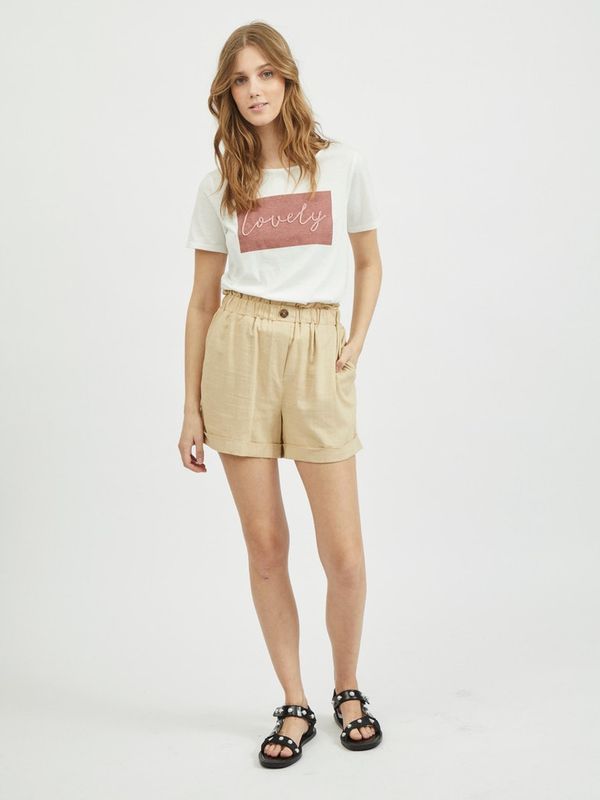 VILINNEA LOVELY S/S T-SHIRT/R