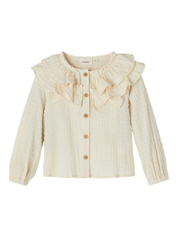 NMFDAFNE LS LOOSE SHORT SHIRT LIL