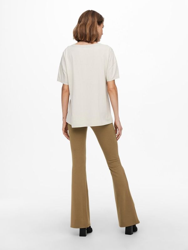 ONLSONIA LIFE OVERSIZE S/S TEXT TOP BOX