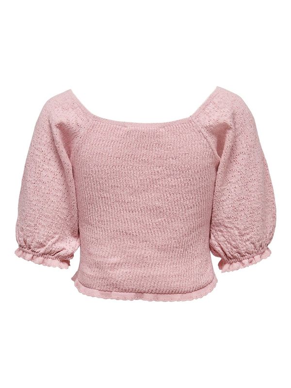 ONLPRISCILLA LIFE S/S TOP KNT