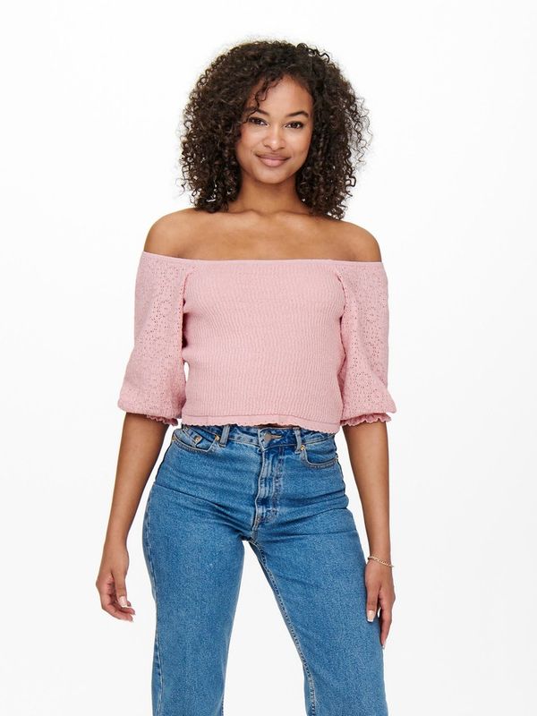 ONLPRISCILLA LIFE S/S TOP KNT