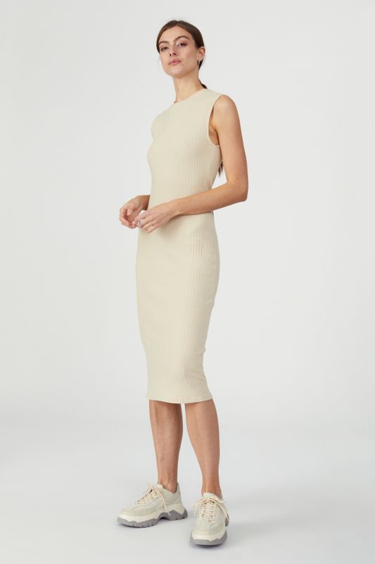 Joanna rib dress