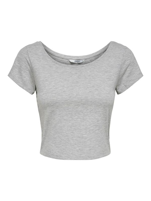 ONLLIVE LOVE CROPPED S/S TOP JRS