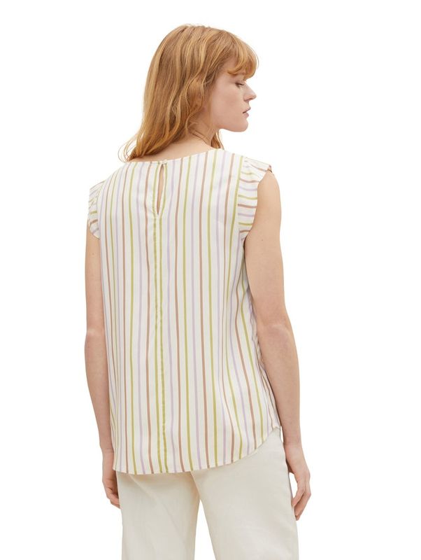 angel sleeve print top