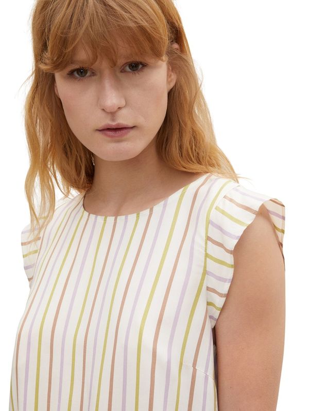 angel sleeve print top