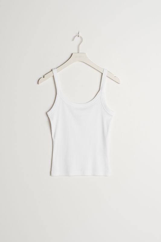 Basic rib Tank Top