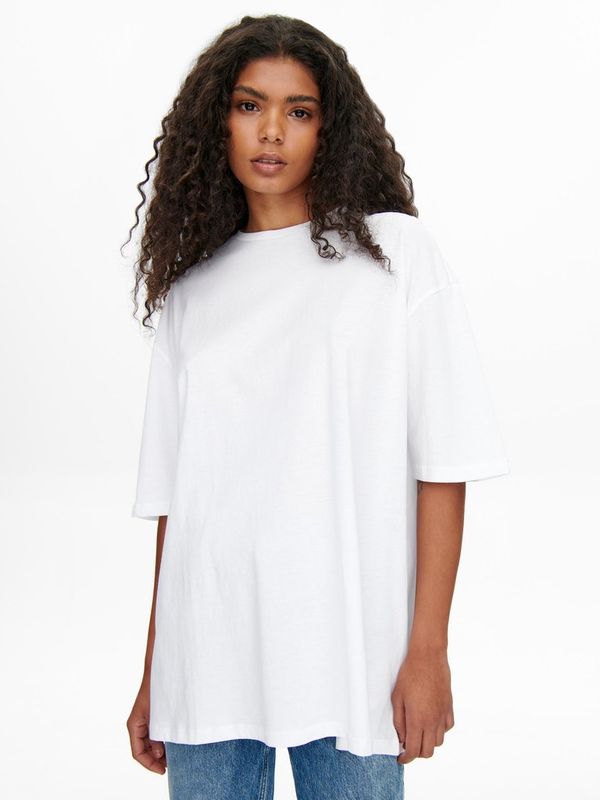 ONLSISI S/S O-NECK OVERSIZE T-SHIRT WVN