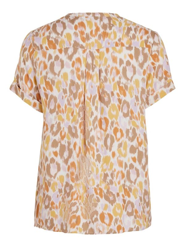 VIELODIE LEO V-NECK S/S TOP/SU