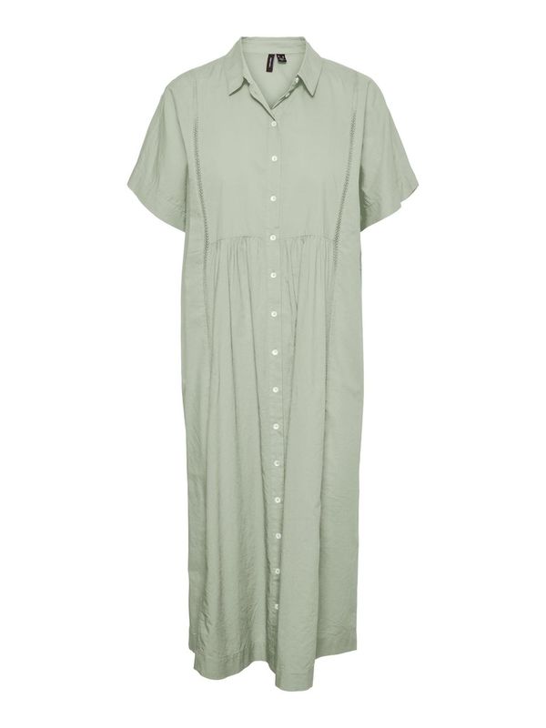 VMJILLA SS 7/8 DRESS WVN GA