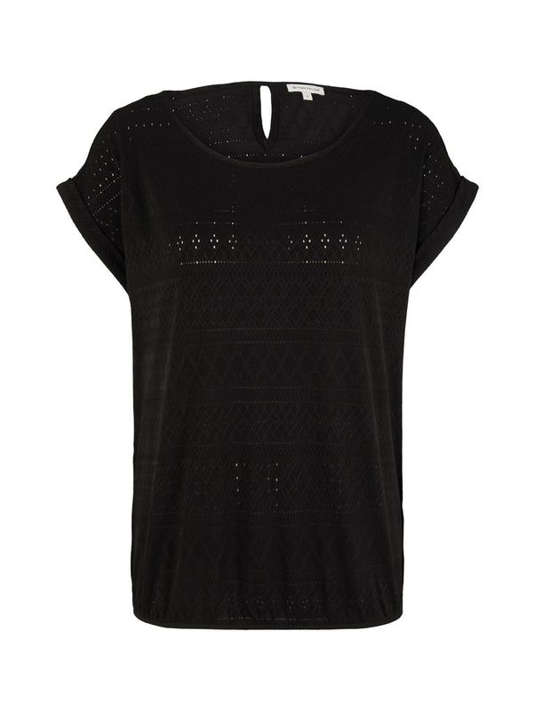 T-shirt ajour jacquard