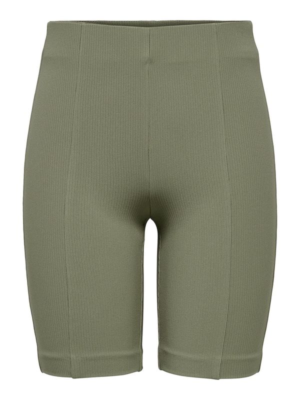 ONLLEONIE HW RIB BIKE SHORTS TLR