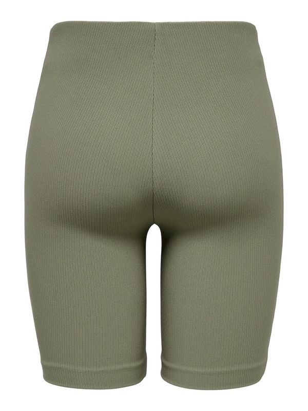 ONLLEONIE HW RIB BIKE SHORTS TLR