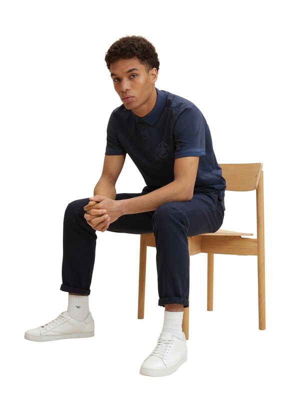 Poloshirt mit Logo Print