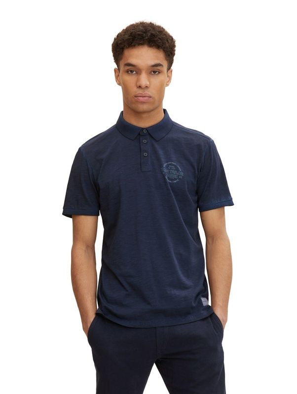 Poloshirt mit Logo Print