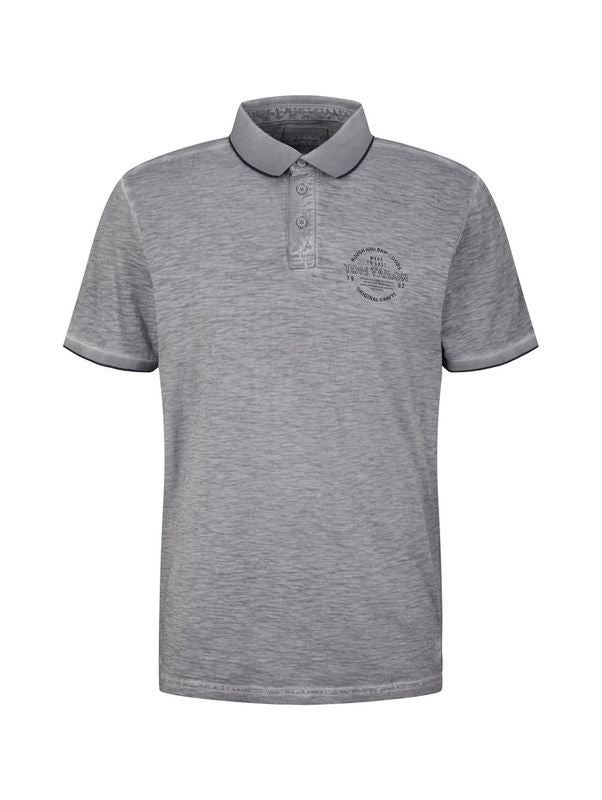 Poloshirt mit Logo Print