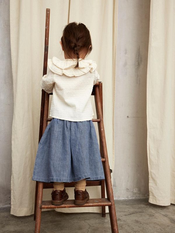 NMFDAFNE LS LOOSE SHORT SHIRT LIL