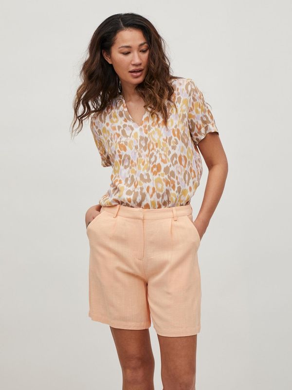 VIELODIE LEO V-NECK S/S TOP/SU