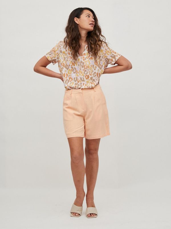 VIELODIE LEO V-NECK S/S TOP/SU