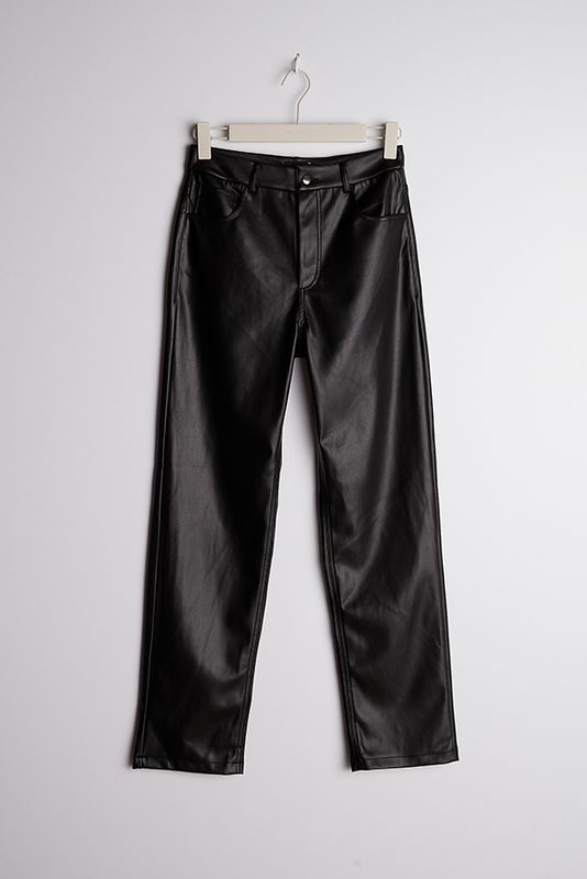 90s pu trousers