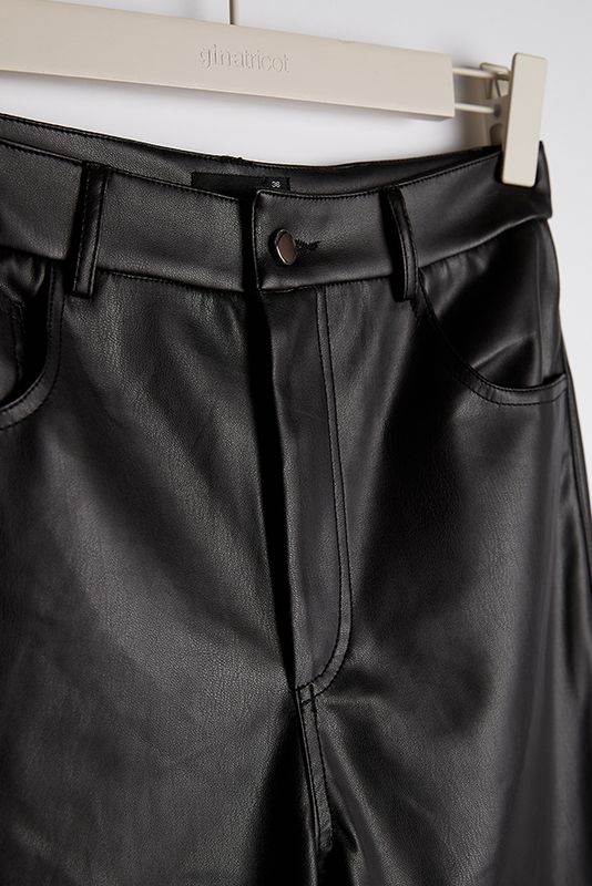 90s pu trousers