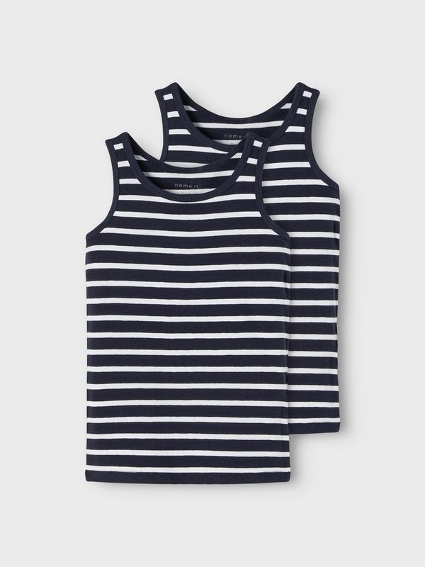 NMMTANK TOP 2P DARK SAPPHIRE YD NOOS