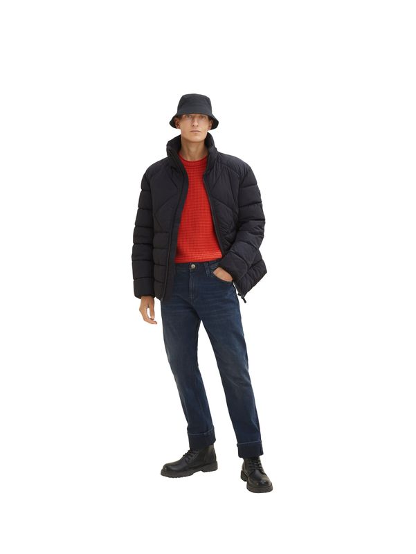 Strukturierter Strickpullover