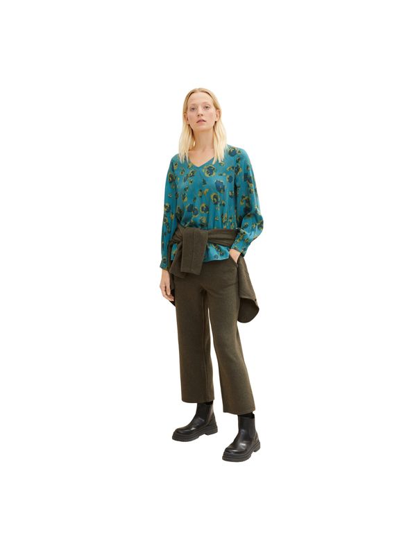 Gemusterte Bluse