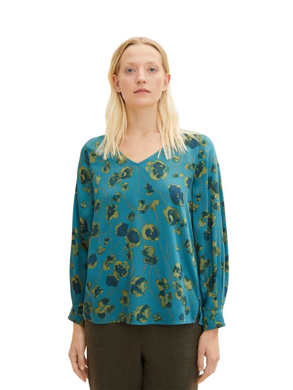 Gemusterte Bluse
