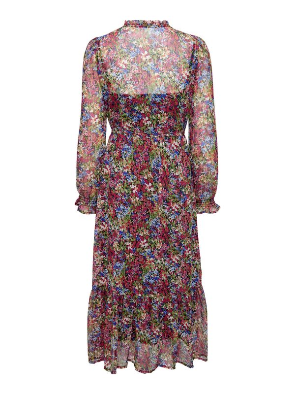 ONLGABBI L/S MIDI DRESS PTM