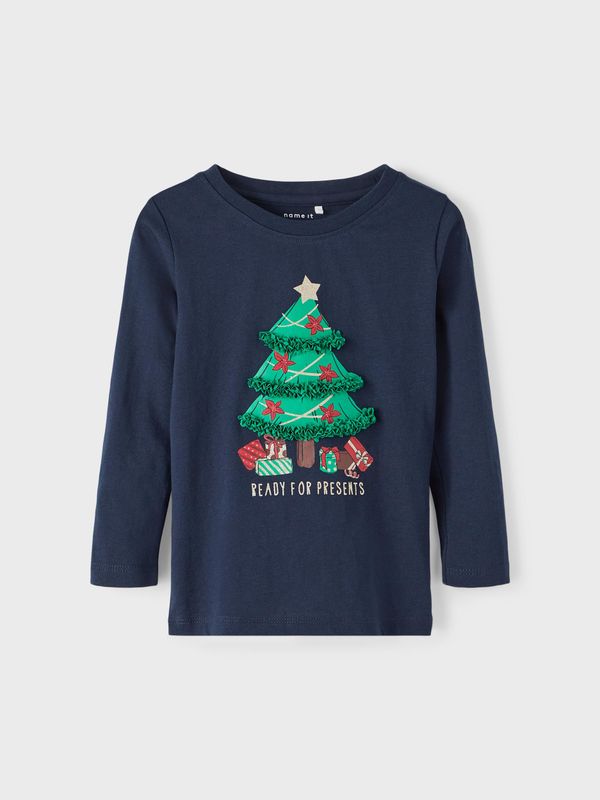 Mädchen Weihnachtspullover NMFREINDUR