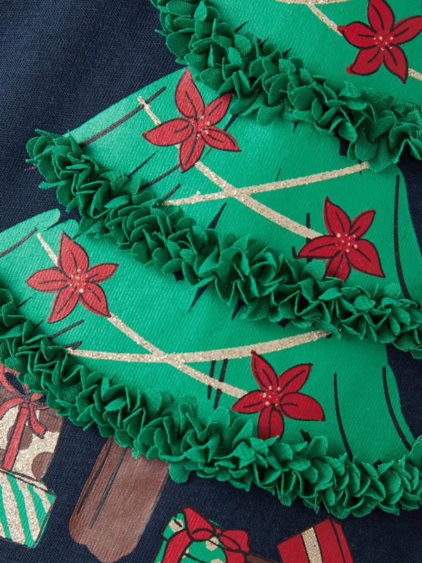 Mädchen Weihnachtspullover NMFREINDUR