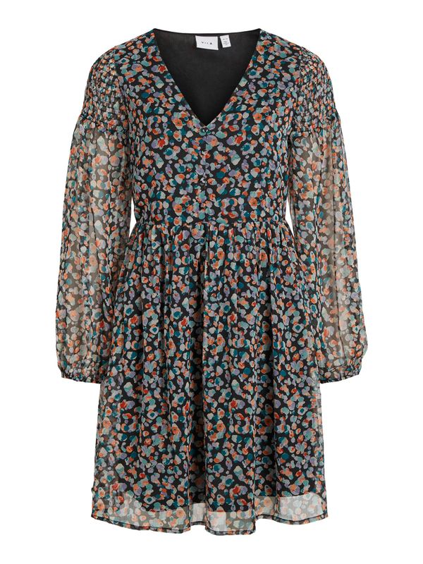 VIFALIA V-NECK L/S DRESS/SU