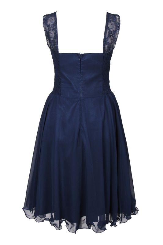 Girls Chiffon-Kleid mit Stola