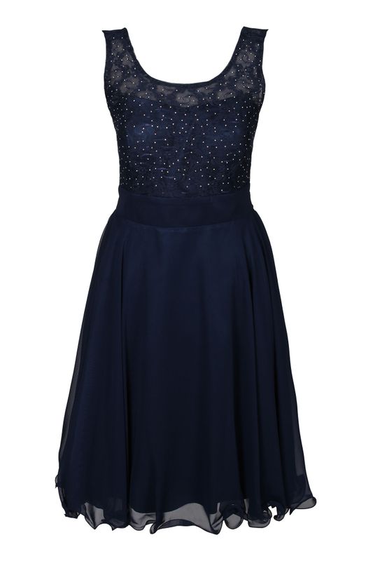 Girls Chiffon-Kleid mit Stola