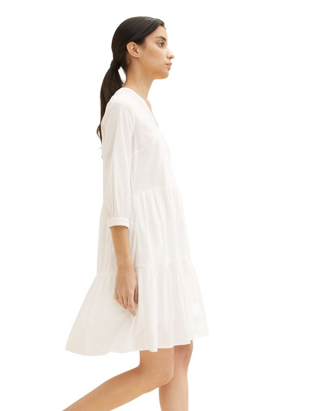 Kleid aus Seersucker