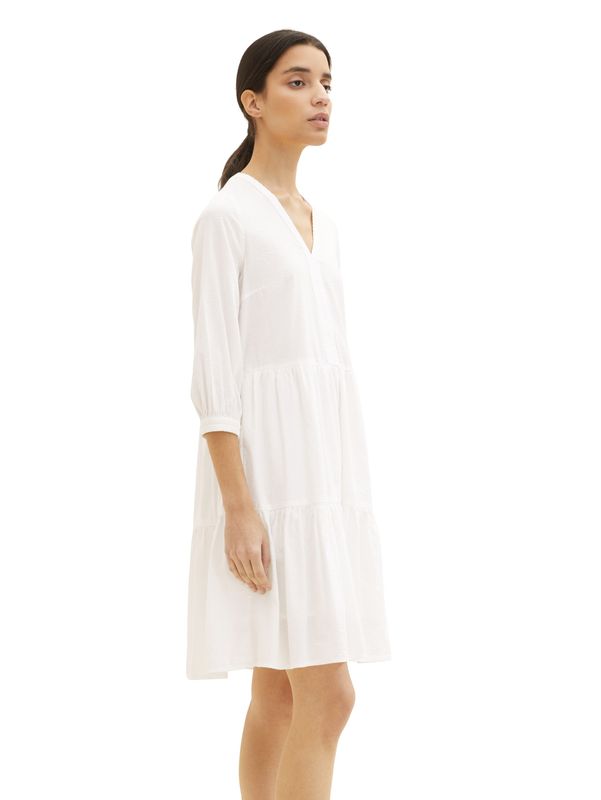 Kleid aus Seersucker