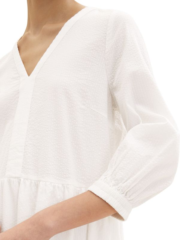 Kleid aus Seersucker