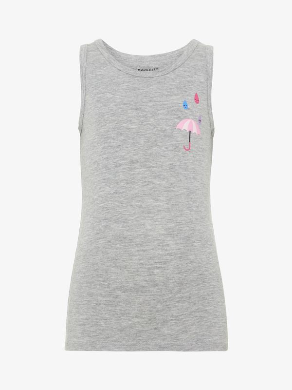 NMFTANK TOP 2P BARELY PINK AOP NOOS