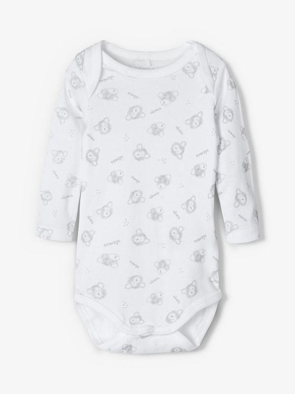 Body 3 Pack Streifen/Teddy/Weiß