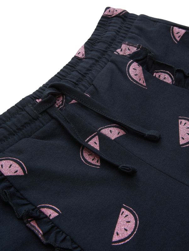 Jersey Shorts mit Details