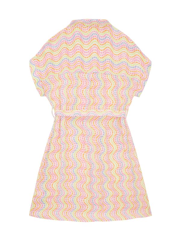 Blusenkleid mit Allover-Print