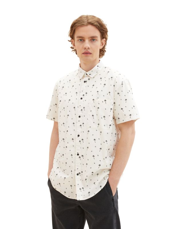 Kurzarmhemd mit Allover-Print