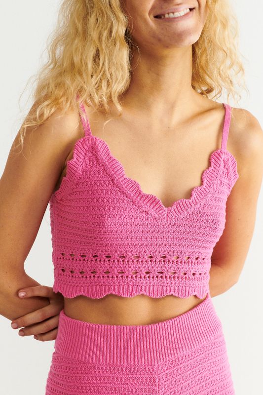 Knitted singlet Top
