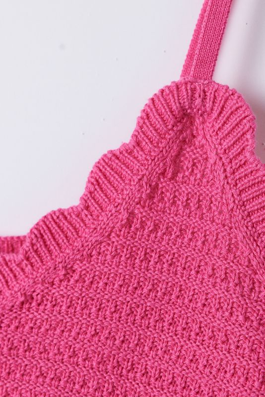 Knitted singlet Top