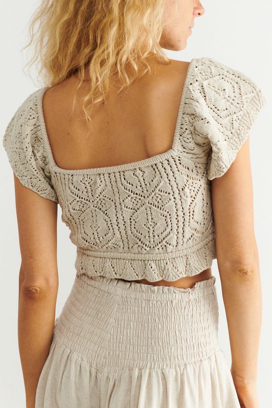 Knitted top