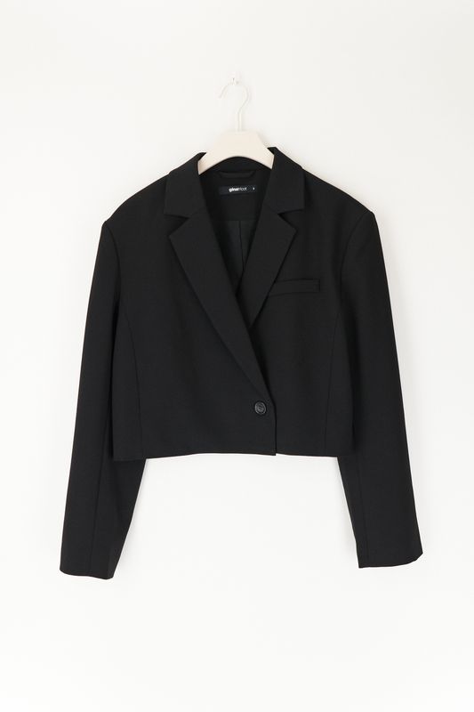 Boxy cropped blazer