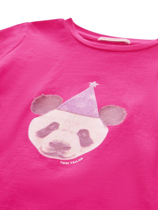 Mädchen Pullover Panda